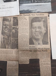 Vtg Four Days Book Death President Kennedy Pittsburgh Press Extra Clippings