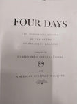 Vtg Four Days Book Death President Kennedy Pittsburgh Press Extra Clippings