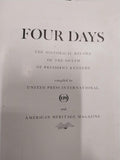 Vtg Four Days Book Death President Kennedy Pittsburgh Press Extra Clippings