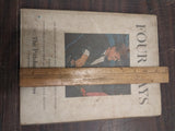 Vtg Four Days Book Death President Kennedy Pittsburgh Press Extra Clippings