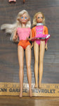 1960s F18 Mattel Gymastics Star Swimwear Barbie Short Long Hair Bathing Suit