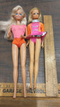 1960s F18 Mattel Gymastics Star Swimwear Barbie Short Long Hair Bathing Suit