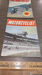 Vtg 2 Magazines Motorcyclist Jan 1967 May 1966 Races Advertising Reading Collect