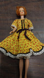 1958 Mattel MCMLV111 Vintage Filly Dress Red Short Hair Blue Eyes