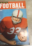 1958 Street Smiths Football Yearbook Bob White Ohio State Magazine
