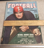 Vtg 1946 Street Smiths Football Pictorial Yearbook John Ferraro Action Photos