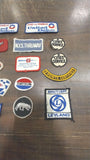 Vtg Embordered Patches Mix Match Lot 16 Ladies Amoco Cities Service Untied Delco