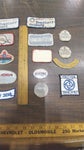 Vtg Embordered Patches Mix Match Lot 16 Ladies Amoco Cities Service Untied Delco
