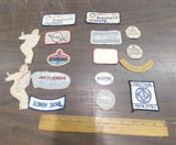 Vtg Embordered Patches Mix Match Lot 16 Ladies Amoco Cities Service Untied Delco