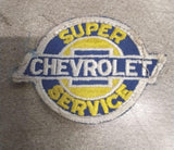 Vintage Super Chevrolet Service Patch 1950 Mechanic Jacket Work Shirt GM