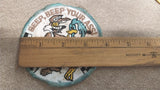 Vtg Mopar Muscle Car Plymouth Road Runner Set of 3 Patches Beep Beep
