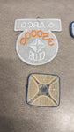 Vtg Arco Club Set of 4 Gasoline Station Patches Embroidered 400000 350000