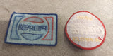 Vtg Pepsi Coca Cola Drink in Bottles Patches Pair Soda Pop Beverage Embroidered