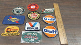 Lot of 10 Patches Outboards Gulf Red Ball Sportsman Scotty Sunoco Valvoline Cab