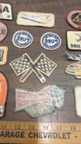 Lot of 15 Patches Racing Oil Armor All Budweiser Grey Rock Cat Deisel Pure Hodak