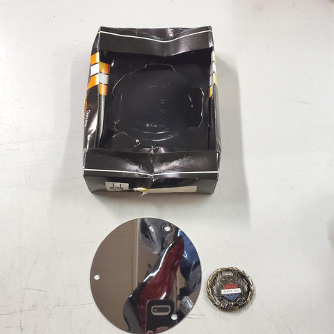 CCI 3hole Derby Cover w/ Eagle Bar & Shield Emblem 1970^ 74" 80" Big Twin Harley