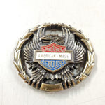 CCI 3hole Derby Cover w/ Eagle Bar & Shield Emblem 1970^ 74" 80" Big Twin Harley