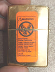 Brass Zippo Camel Powered #23 Jimmy Spencer Bradford Pa Nascar May 1997