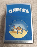 February 1999 Zippo Blue Circle Camel Desert Unfired Bradford PA