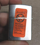 February 1999 Zippo Blue Circle Camel Desert Unfired Bradford PA