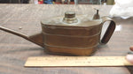 Brass Railroad Oil Can Vtg Antique Rare PAT'D May 88 March 90