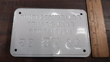 Vtg Solid Liquid Fuel Dealer Harrisburg Blue Tin Plates Tags Oil 1985
