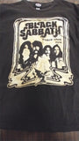 Winterland Large 1978 Black Sabbath World Tour T-shirt Classic Rock Concert