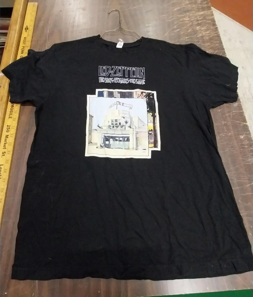 Veltex Apparel XL Led Zeppelin Son Remains Same T-shirt Song