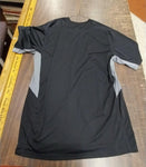 Dri- Fit Nike Large Black Grey T-shirt Running Jogging Clothing Men
