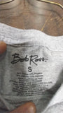 Bob Ross Small Grey T-shirt Painting Lets Make Them Birds Landscape Color