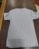 Bob Ross Small Grey T-shirt Painting Lets Make Them Birds Landscape Color