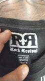 Rock Revival Black Meduim T-shirt Vertebral Column Edgy Adventurous Back Print