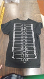 Rock Revival Black Meduim T-shirt Vertebral Column Edgy Adventurous Back Print