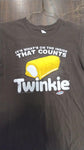 2010 Small Brown Hostess Twinkie T-shirt "Its what's on the inside that counts"