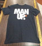 Black Man Up Nike Standard Fit Medium T-shirt Casual Men