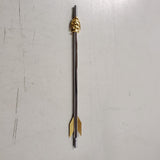 NOS Silver/Gold Shifter Linkage 14 3/8" Arrow Indian Chief Gilroy Harley Softail