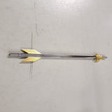NOS Silver/Gold Shifter Linkage 14 3/8" Arrow Indian Chief Gilroy Harley Softail