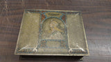 Vtg Whitmans 1920s Candy Metal Tin Trinket Nouveau Mosaic Salmagundi Art