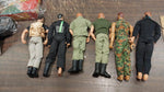 1990s Vtg Hasbro Action Figure Lot GI Joe Action Man Pawtucket Mility Ultra Corp