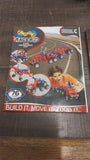 89 PCS Zoob Racers Car Trucks Design Kit Modeling 3 Guide Books Toys Plastic