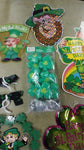 St.Patricks Day Huge Lot of Hanging Decorations Shamrock Green Leprechaun Holida