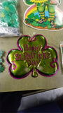 St.Patricks Day Huge Lot of Hanging Decorations Shamrock Green Leprechaun Holida