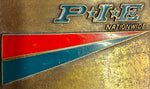 VTG 1980s PIE Nationwide Trucking Ryder Truck Semi Driver Trucker Belt Buckle