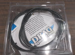 52' Black Throttle Cables Harley Softail Dyna Sportster Touring Ape Hanger Exten