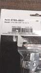 Drag Specialties Chrome Push Button Latch Gas Door Electra Glide FLH 0703-0631