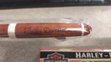 1997 Harley Davidson Rose Wood Pen Xonex Cleavland Ohio Classic Ball-Point Twist