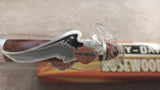 1997 Harley Davidson Rose Wood Pen Xonex Cleavland Ohio Classic Ball-Point Twist