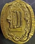 VTG 1993 Limited Edition Kessler American Whiskey Pennsylvania Brass Belt Buckle
