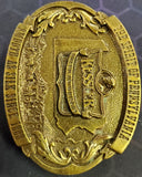 VTG 1993 Limited Edition Kessler American Whiskey Pennsylvania Brass Belt Buckle