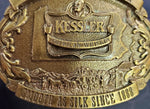 VTG 1993 Limited Edition Kessler American Whiskey Pennsylvania Brass Belt Buckle
